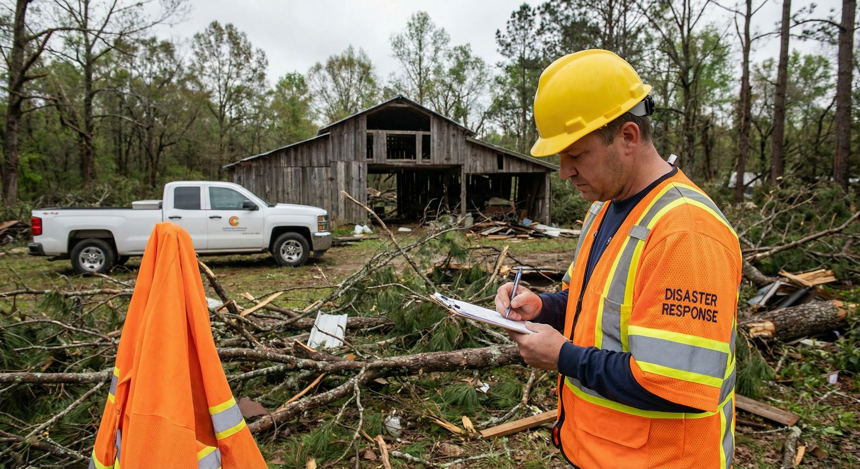 Crossett Disaster Cleanup team